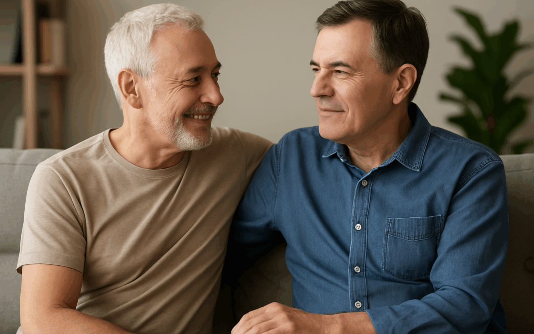 Männer, die Sex mit Männern haben, erleben nach Prostatakrebs-Therapie unterschiedliche Auswirkungen auf ihre Sexualität – je nach Behandlungsmethode.