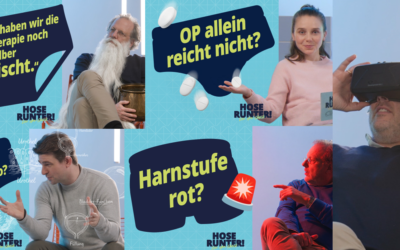 Hose runter! Der Uro Check: neue Video-Staffel zu Blasenkrebs